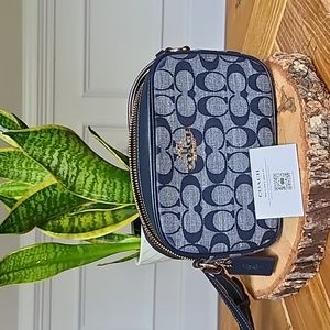 Coach Mini Jamie Camera Bag In Signature Chambray. Like New! 😀